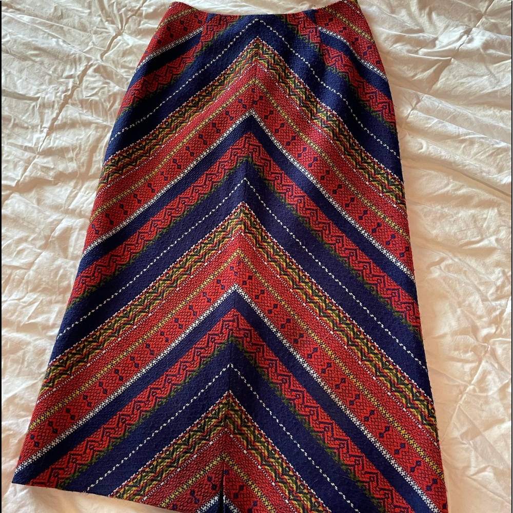 Vintage 1960’s multi-colored skirt, size 8* by Banner Sportswear of Boston.